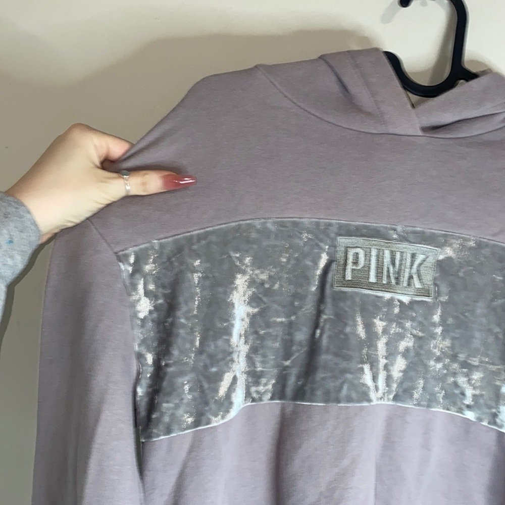 🎈Dark Pastel Magenta PINK cropped hoodie!